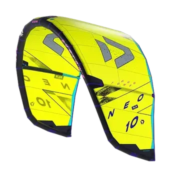 Drak pro kitesurfing kite DUOTONE Neo SLS 10 lime/dark-grey one size One Size