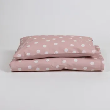 Povlečení Tulimese Povlečení růžová klubíčka ROZMĚRY POVLAKU NA PEŘINU: ŽÁDNÝ POVLAK NA PEŘINU, ROZMĚRY POVLAKU NA POLŠTÁŘ: POVLAK NA POLŠTÁŘ 60X40 CM