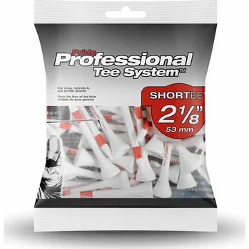 Golfová tyčka Pride Professional Tees dřevěná týčka, 53mm, 25ks