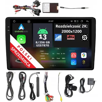 Autorádio 2DIN AUTORÁDIO S NAVIGACÍ ANDROID AUDI A4 B6 B7 8/256 GB DSP DTS CARPLAY LTE