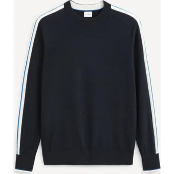 Pánský svetr Celio Vlněný svetr Veritas 1101499 Tmavě modrá M