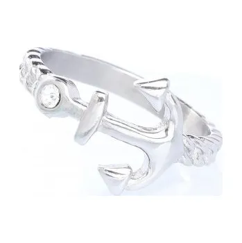 Šperk Prosperk Prstýnek ocelový kotva Velikost prstenů: 7 (EU: 54-56)