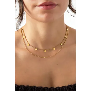 Náhrdelník TUTU náhrdelník z pozlacené chirurgické oceli