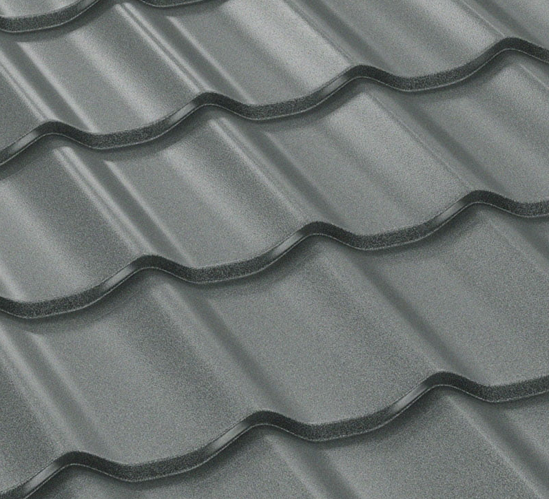 BILKA CLASIC - plechová střešní krytina - MATNÁ SP35 Barva: RAL 7024 / šedá