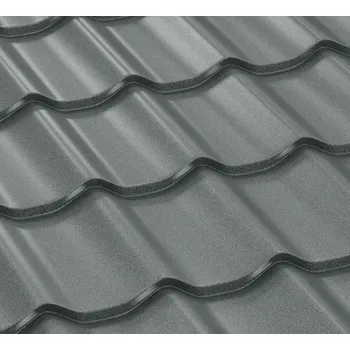 plechová krytina BILKA CLASIC - plechová střešní krytina - MATNÁ SP35 Barva: RAL 7024 / šedá