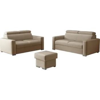 Sedací souprava Sedací souprava Petrit 3+2+taburet Aragon 3