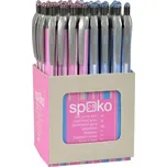 Kuličkové pero Spoko Stripes, extra tenký mikrohrot