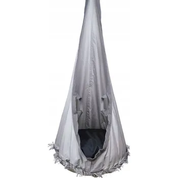 Houpací síť Závěsný vak LILI - šedý