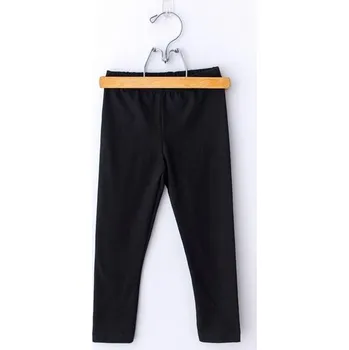 Dívčí legíny Legíny Lily Grey jednobarevné - black - 98