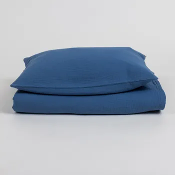 Povlečení Tulimese Povlečení mušelínové indigo ROZMĚRY POVLAKU NA PEŘINU: ŽÁDNÝ POVLAK NA PEŘINU, ROZMĚRY POVLAKU NA POLŠTÁŘ: POVLAK NA POLŠTÁŘ 55X35 CM