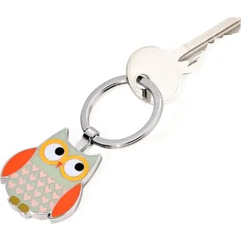 Klíčenka sova Troika Owl rosy