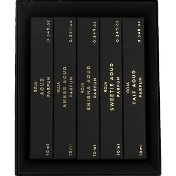 Kosmetická sada Roja Parfums Aoud Collection MINI 5 x 10 ml