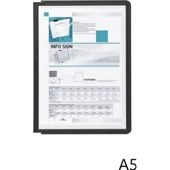 Kancelář Durable 5812, Rámeček SHERPA A5, černý