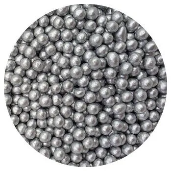 Přisada na vaření a pečení Cukrovo-rýžové perly stříbrné 7mm 80g - I LOVE CAKES