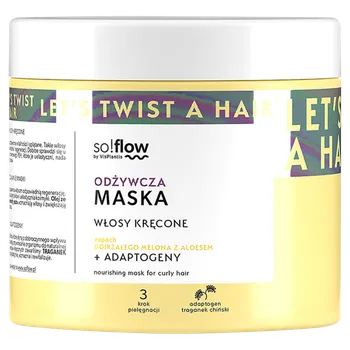 Vlasová regenerace so!flow so!flow vyživující maska pro vlnité vlasy, 400 ml