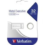 Verbatim Metal Executive USB flashdisk 32 GB USB 2.0 stříbrný