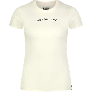Dámské tričko Dámské triko NORDBLANC INTERSECT NBSLT8179 KRÉMOVĚ BÍLÁ 34