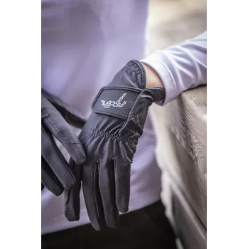 Jezdecké rukavice PENELOPE Rukavice jezdecké Prisma Penelope, dámské, navy blue M