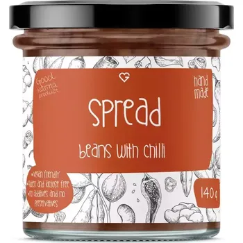 Rostlinná pomazánka Goodie Pomazánka - Fazolová s chilli 140 g