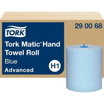 Papírový ručník Ručník H1 x6 Tork Matic 290068 modrý, jemný