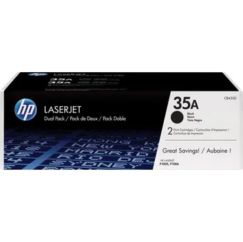 Tonerová cartridge HP CB435AD Dual Pack, č. 35A černá