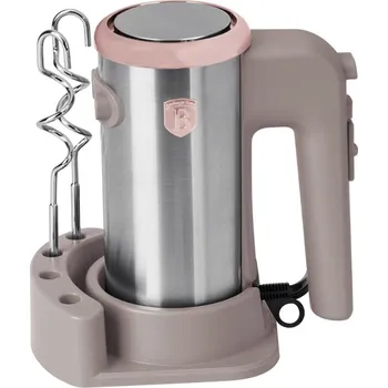 Berlingerhaus Ruční šlehač se stojanem Taupe Collection