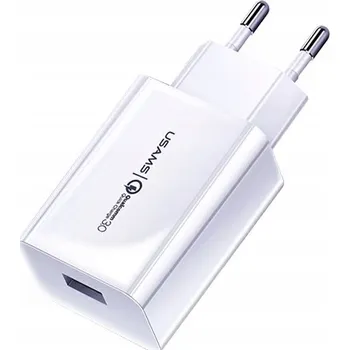 P4Y Síťová nabíječka US-CC083 USB 18W bílá