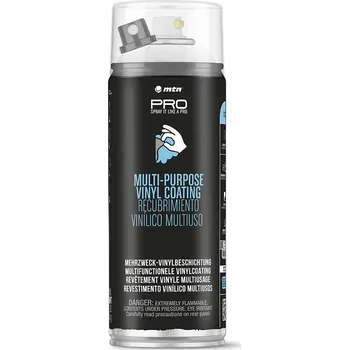 Barva ve spreji MTN Vinyl coating spray 400 ml Barva: žlutá
