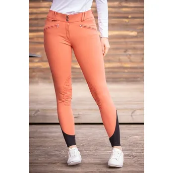 Jezdecké kalhoty PENELOPE Rajtky Rocky Penelope, s gripem na kolenou, dámské, peach 40