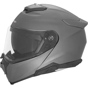 Helma na motorku Vyklápěcí helma na motorku NOX N967 titanová 2XL