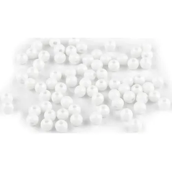 Korálek Plastové korálky Ø6 mm