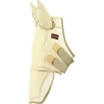 Koňská maska proti hmyzu Lami-Cell Maska proti hmyzu Lami-Cell, s ochranou uší a nozder, beige FULL