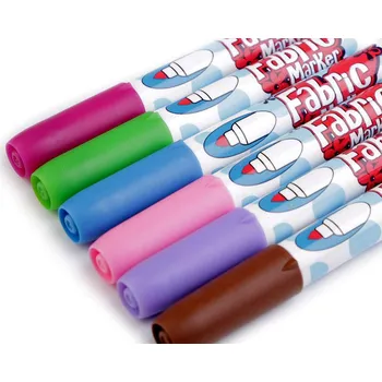 Fixy na textil sada 6 ks, barva 2 (560-6B) viz foto pastel