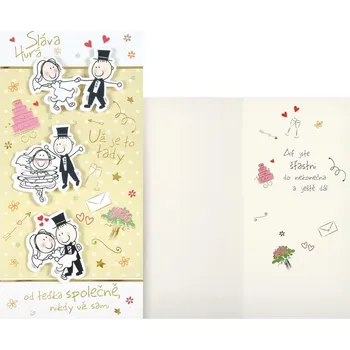 Kalendář MFP Paper Svatební přání PRANI W C0380