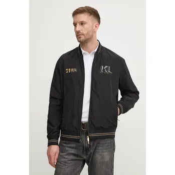 Pánský bomber Bomber bunda Karl Lagerfeld 505405.551501 černá 99X, vel. 50