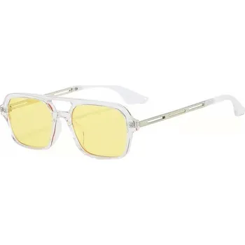 Čtvercové sportovní sluneční brýle ve stylu Tony Stark - E