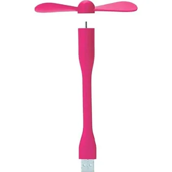 Domácí ventilátor Mini ventilátor | USB větráček - Růžová