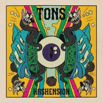 Zahraniční hudba LP Tons: Hashension 2022 Coloured Green Neon Striped Blue Yellow & Pink Vinyl Limited Edition