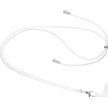 Univerzální nastavitelná šňůra na telefon | bezpečnostní poutko k telefonu - Bílá
