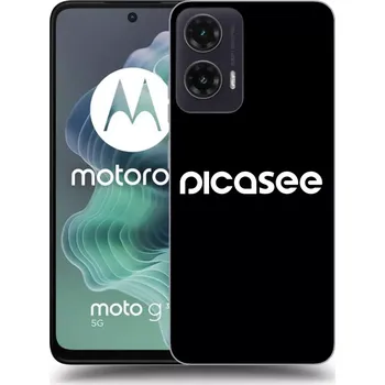 Pouzdro na mobilní telefon Picasee ULTIMATE CASE pro Motorola Moto G35 5G - Picasee - new logo&nbsp;-&nbsp;white