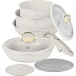 BERLINGERHAUS Sada nádobí s titanovým povrchem 9 ks Sahara Collection BH-8253