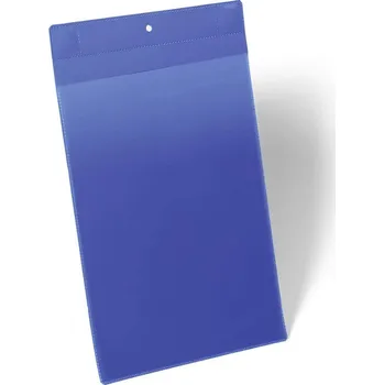 Archivační box Durable 1747, neodymové magnetické kapsy na dokumenty A4 na výšku, modrá