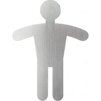 Značení Durable 4951, Nerezový piktogram symbol Páni samolepící, označení toalet WC