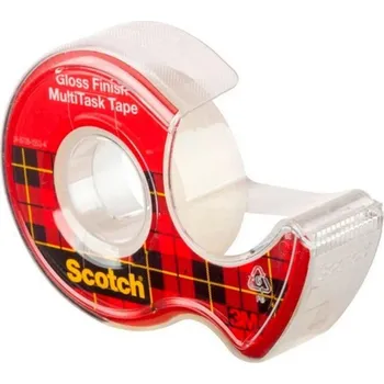 Lepicí páska 3M Scotch Crystal tape, lepící páska s odvíječem, 19 mm x 7,5 m