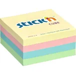 Hopax samolepící kostka Regular Cube, rozměr 76x76 mm, pastelový mix, 400 lístků