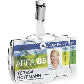 Módní doplněk Durable 8902, pouzdro na 2 ID/ Magnetické karty, ochrana RFID SECURE DUO