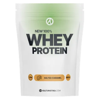 Protein Kulturistika.com New 100% Whey Protein 30g - slaný karamel