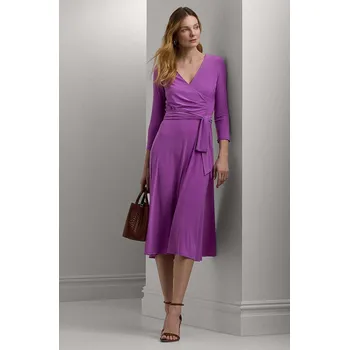 Dámské šaty Šaty Lauren Ralph Lauren 250769904 fialová 44X, vel. 32