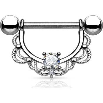 Piercing Ozdobný piercing do bradavky