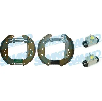 Brzdová čelist Sada brzdových čelistí SAMKO KEG623